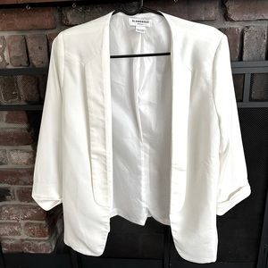 Glamorous white blazer